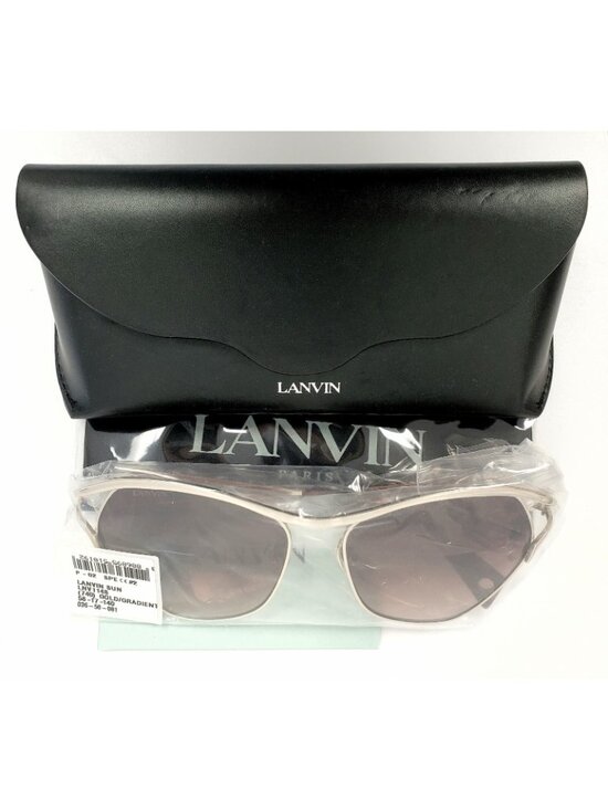 Lanvin Mother & Child LNV114S 740 58mm Cat Eye Sunglasses Gold / Brown Gradient main image 4